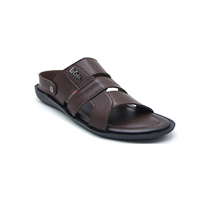 Picture of BROWN COMFORT SANDALS FOR MEN 8615426