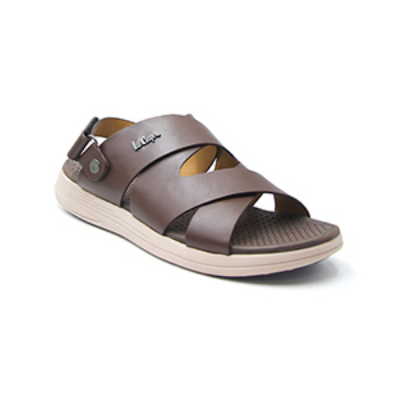 Picture of BROWN COMFORT SANDALS FOR MEN 8645430