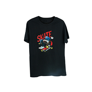 Picture of BLACK T-SHIRT FOR JUNIOR 4AE0610