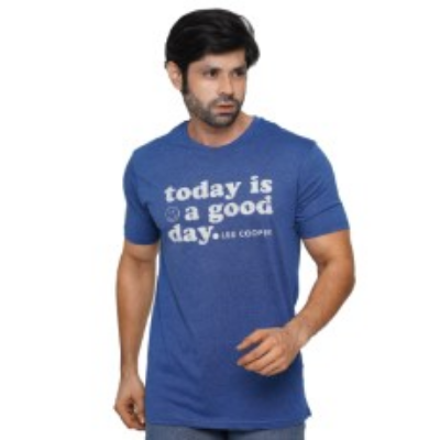 Picture of BLUE T-SHITS LEISURE FOR MEN 8AEJ905