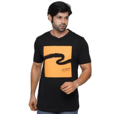 Picture of BLACK T-SHITS LEISURE FOR MEN 8AL0604