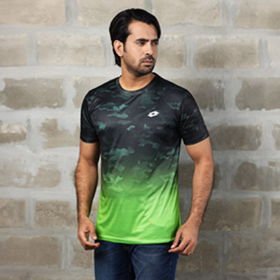 Picture of GREEN T-SHIRTS SPORTS FOR MEN 8AVM619