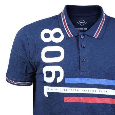 Picture of NAVY BLUE POLO SHIRTS LEISURE FOR MEN 8BE0R83