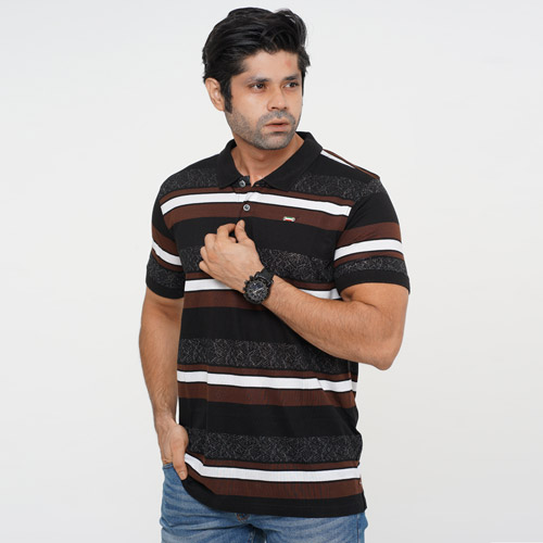 Picture of BROWN POLO SHIRTS LEISURE FOR MEN 8BL0647