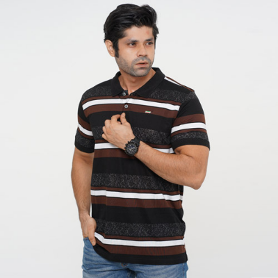Picture of BROWN POLO SHIRTS LEISURE FOR MEN 8BL0647