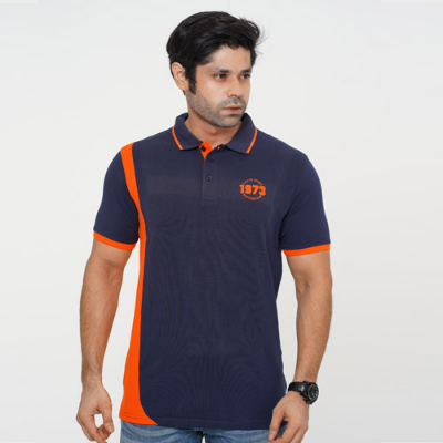 Picture of NAVY BLUE POLO SHIRTS LEISURE FOR MEN 8BU0J29