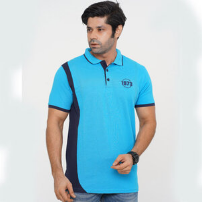 Picture of ROYAL BLUE POLO SHIRTS LEISURE FOR MEN 8BU0Q29