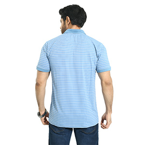 Picture of BLUE POLO SHIRTS SPORTS  FOR MEN 8BX0C31