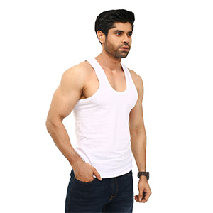 Picture of WHITE VESTS FOR MEN 8HE0102