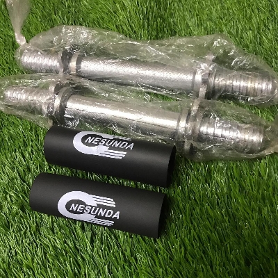 Picture of 10 Inch 2 Pcs Dumbbell Bar -Silver