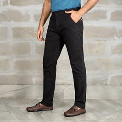 Picture of BLACK GABERDINES  FOR MEN 8LB2623