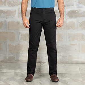 Picture of BLACK GABERDINES  FOR MEN 8LB2623