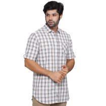 Picture of GREY FULL-SLEEVE SHIRTS FOR MEN 8SE2102
