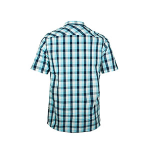 Picture of BLUE HALF-SLEEVE SHIRTS FOR MEN 8SE6Q02