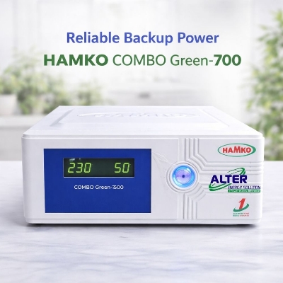 Picture of Hamko Combo Green-700VA Sine Wave IPS/UPS 