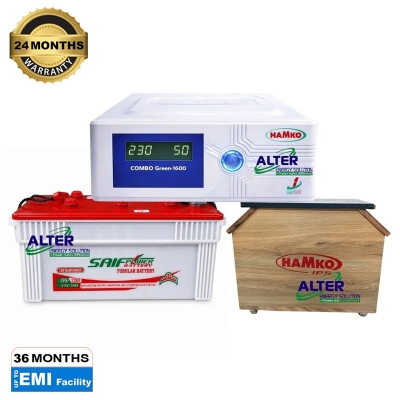Picture of Hamko Combo Green 700VA IPS/UPS & HPD-100AH Battery Combo Package