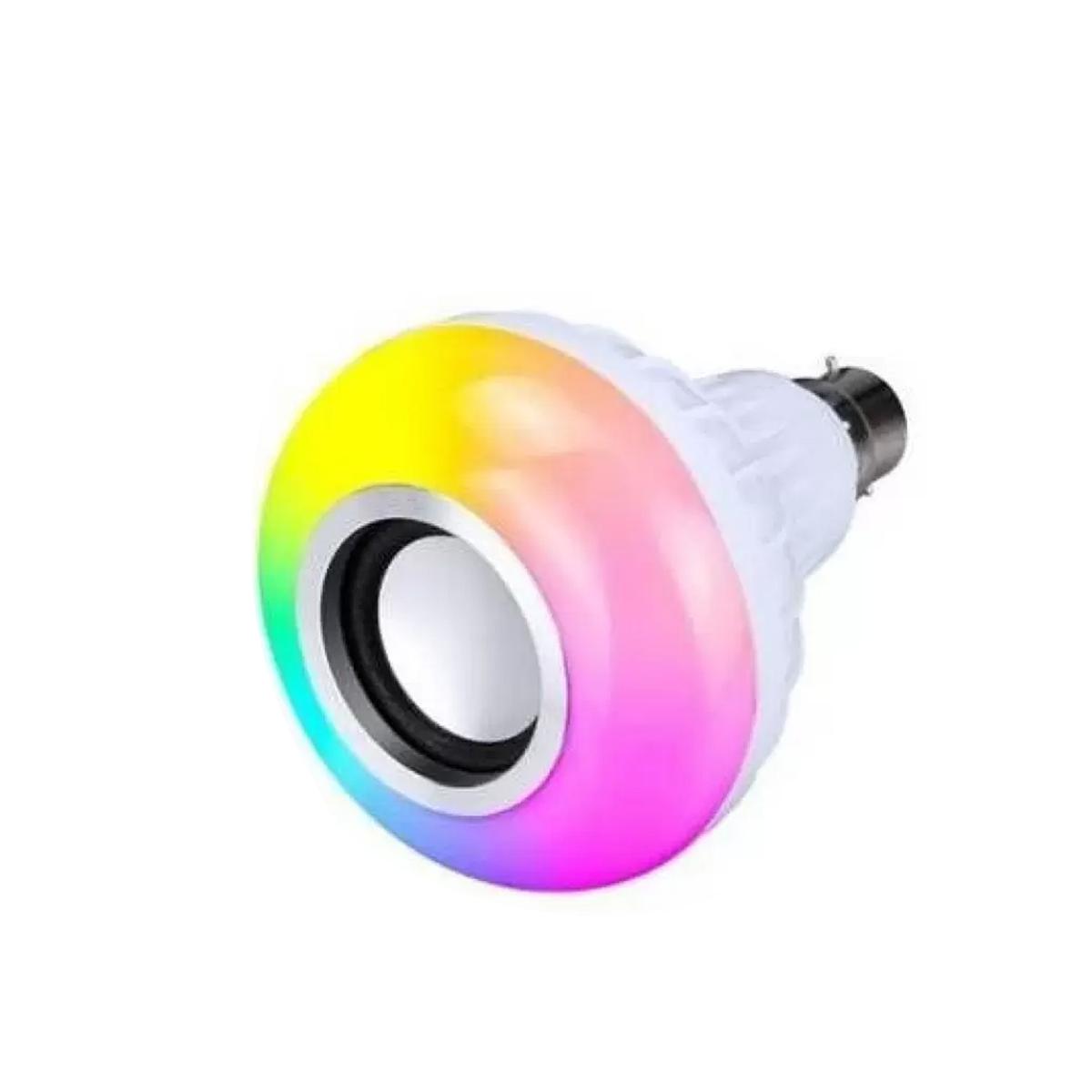 Picture of Smart Led Remote Control Bluetooth Speaker Music Bulb - AC 220V, RGB remote control Bluetooth music bulb lamp, Led Music Bulb With Bluetooth Speaker - Pin System