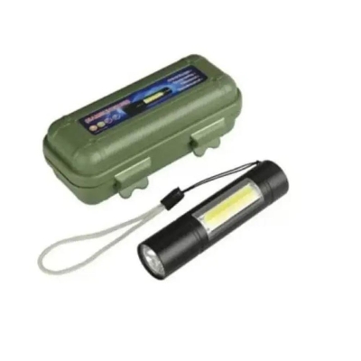 Picture of Rechargeable Flashlight Torch LED USB Portable Torch 3 Modes Mini Camping Lighting Torch Light