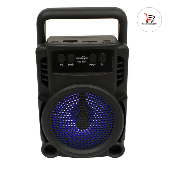 Picture of KTS Speaker GTS-1360 wireless portable speaker Mini style 3 inch - Speaker - Bluetooth Speaker
