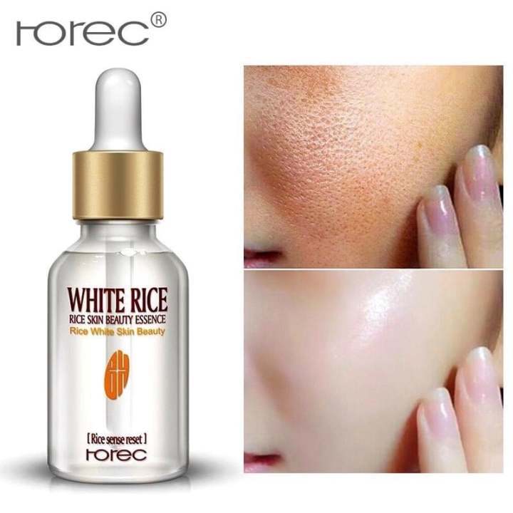 Picture of Rice Serum ROREC White Rice Tender Skin Moisturizing Beauty Essence Rice Face Serum 15ml