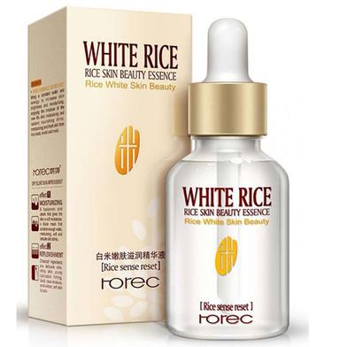 Picture of Rice Serum ROREC White Rice Tender Skin Moisturizing Beauty Essence Rice Face Serum 15ml