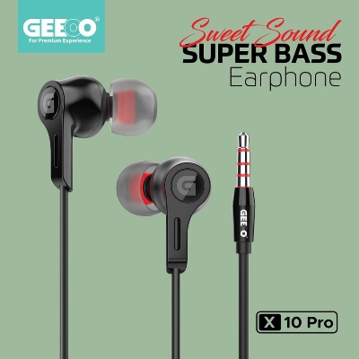 Picture of GEEOO X10 Pro Premium In-ear Earphone with Microphone