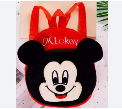 Picture of Kids bag toddler backpack School Cartoon Bags, Nursery kids Travel Backpacks, Birthday Gift Backpacks-Red Black