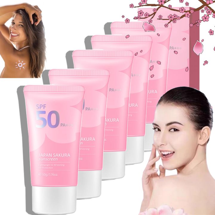 Picture of Laikou Japan Sakura Face Sunscreen, SPF50++ 50 gm