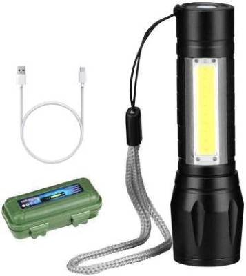 Picture of Zoom Flash Light || Rechargeable LED Mini Torch Light
