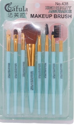Picture of 8 Pieces Make Up Brush Set - Makeup Combo Set - Makeup Combo Set - Makeup Combo Set