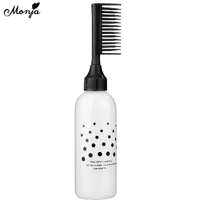 Picture of Multi-functional Hair Dyeing Treatment Oil Cream Shampoo Bottle Oil Coloring Dispensing Applicator Brush Tip Bottle