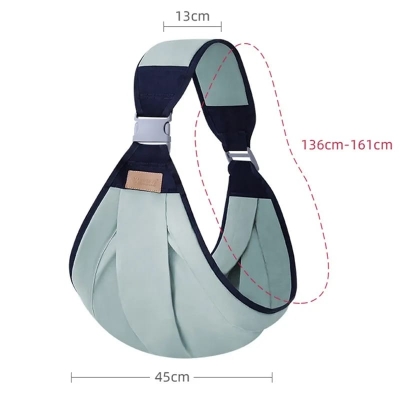 Picture of Infant Baby Carrier Wrap Bag - Safe and Exquisite Design - 4 Carrying Positions