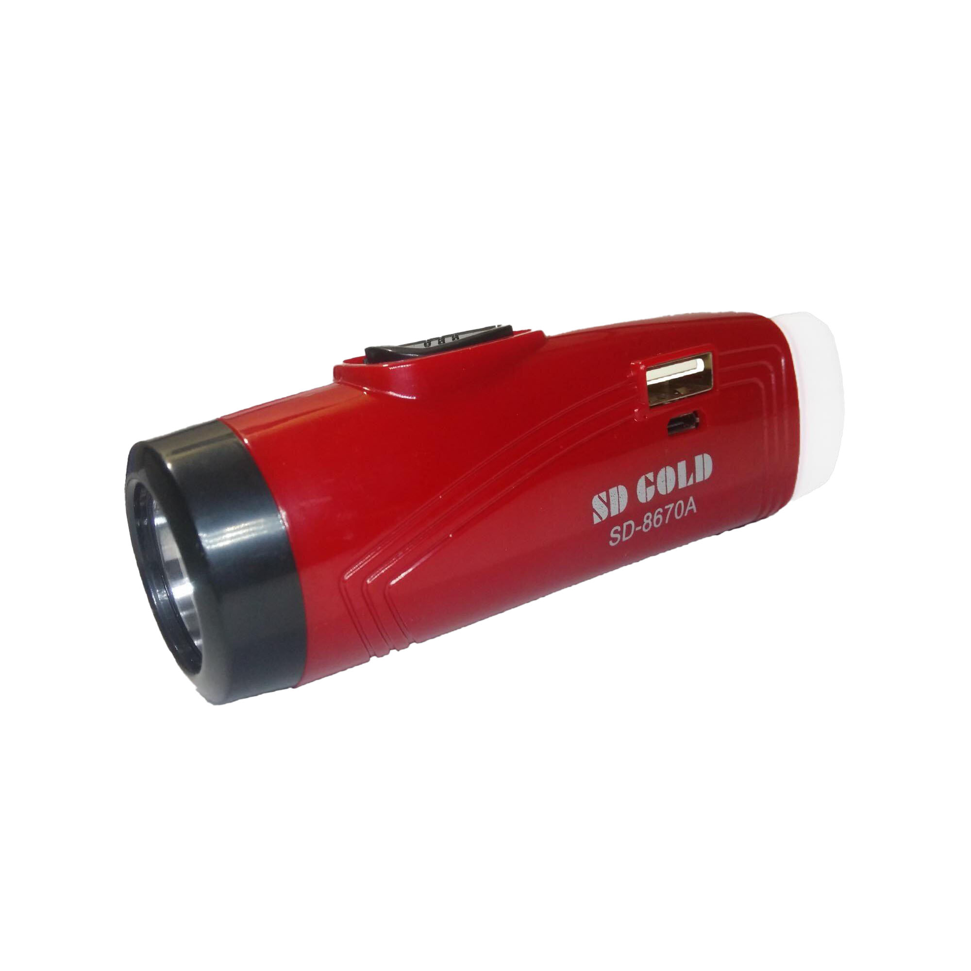 Picture of Rechargeable Led Torch Light with Power Bank Facilities