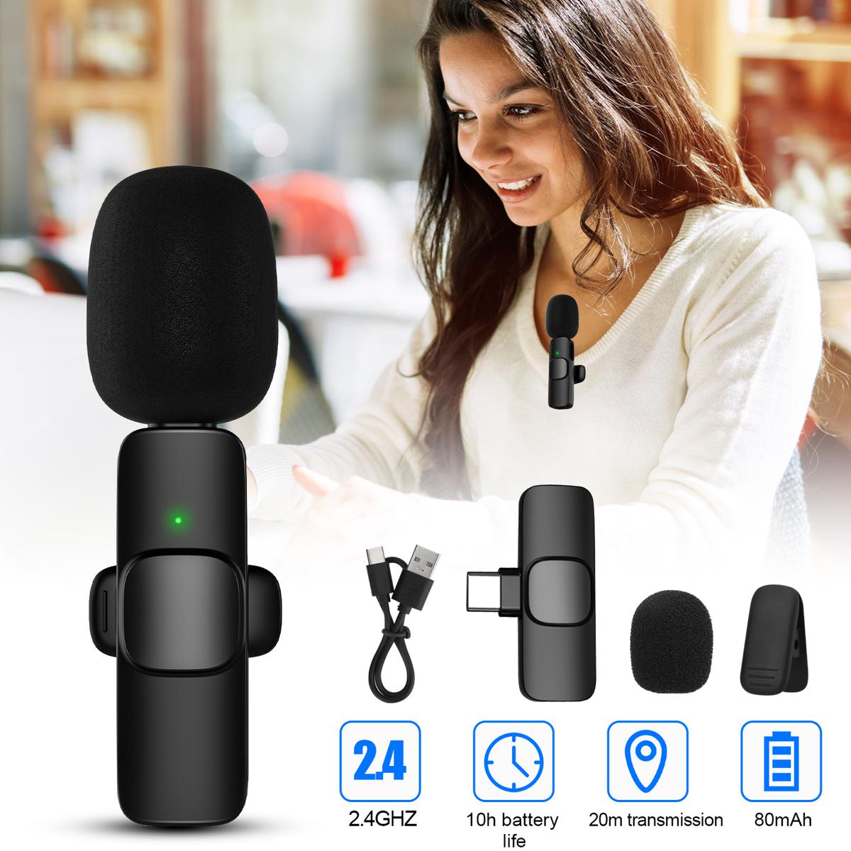 Picture of K8 Wireless Microphone (Type c) - Microphone