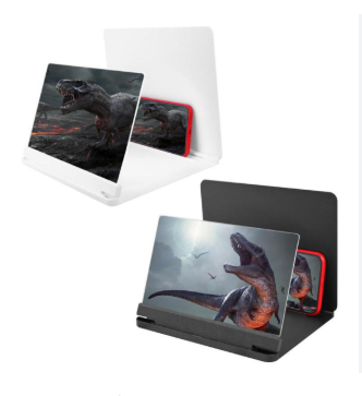 Picture of 9D Mobile Phone video Amplifier Enlarged screen Magnifier , Phone Holder, Movie/Video Magnifier for Smartphone Enlarged Screen