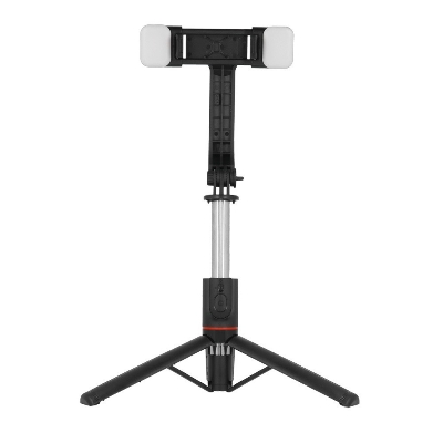 Picture of Selfie Stick Tripped L13D-Android IOS Cell Phone Remote Shutter Double Fill TRIPED SELLFY STICK NEW - Elevate Your Selfie Game