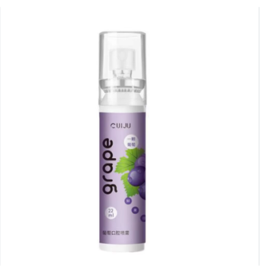 Picture of Oral Fresh Spray Mouth Freshener 6 Smell Fresh Breath Mouth Fruit Litchi Peach Grape Flavor Persistent Portable Oral