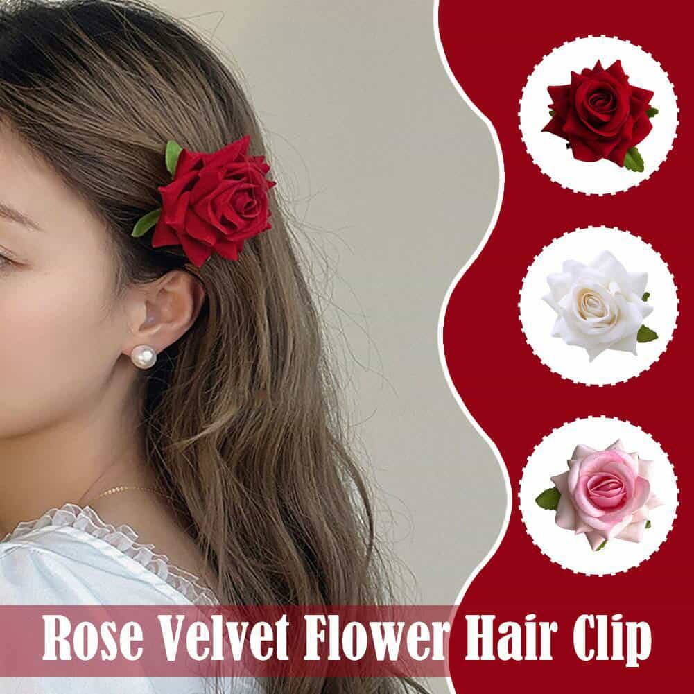 Picture of Red Velvet Follower Artificial  Hair Clip