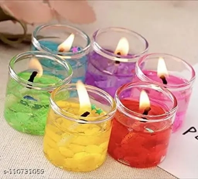 Picture of Jelly Candle for Party Use - 6 Pieces