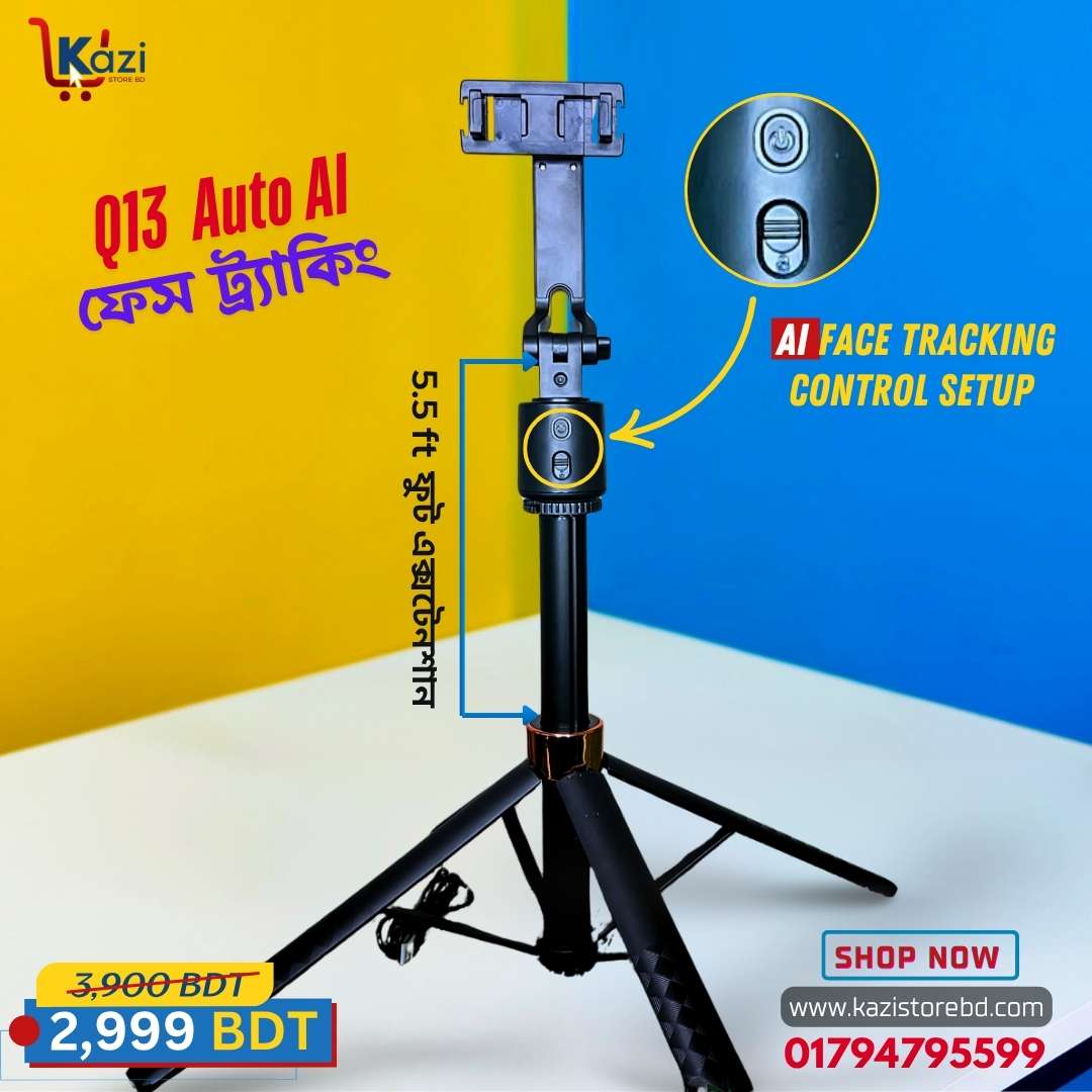 Picture of Q13 Selfie Stick Tripod with Wireless Remote Control