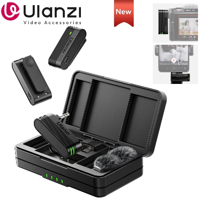 Picture of Ulanzi A100 Wireless Lavalier Mic – Perfect for Vlogging & Streaming