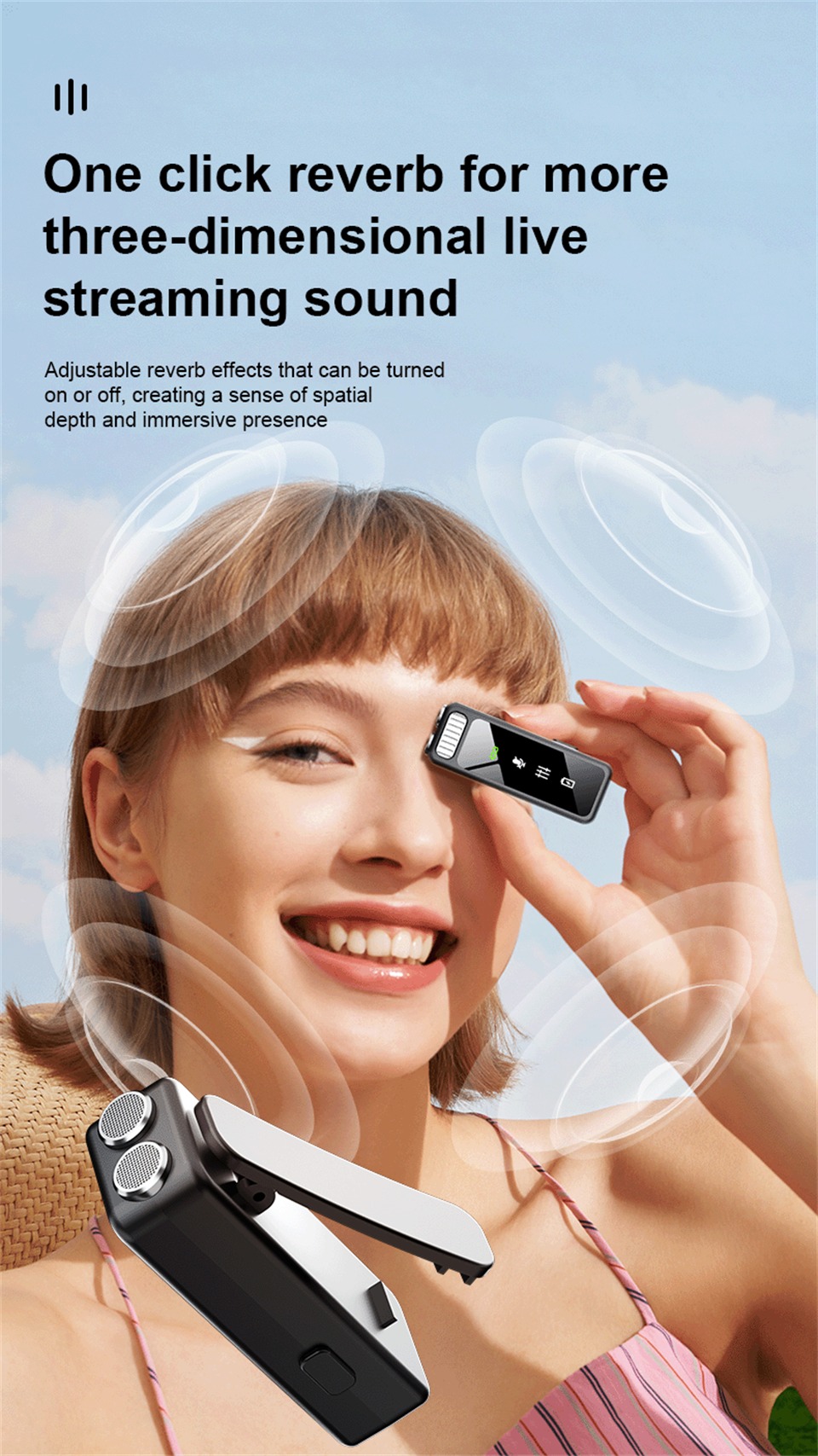 Picture of K40 Lavalier Lapel Wireless Microphone