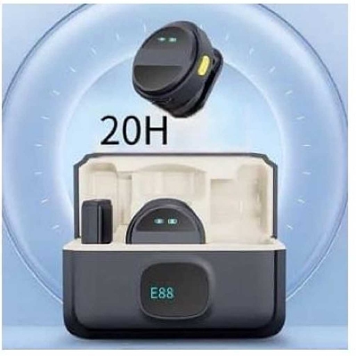 Picture of SX21 Wireless Microphone Copy of Hollyland Lark M2. Interview, Live Broadcast, Audio Video Recording Clip on Collar Microphone. Noise Reduction Lavalier Lapel Mini Microphone