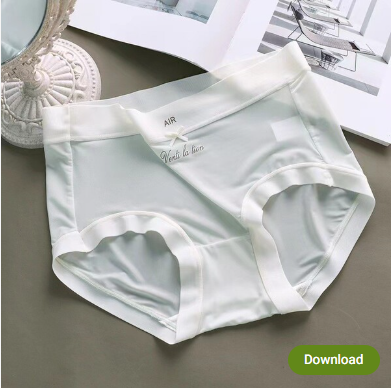 Picture of Soft silk panty transparent panty net panty stylish panty