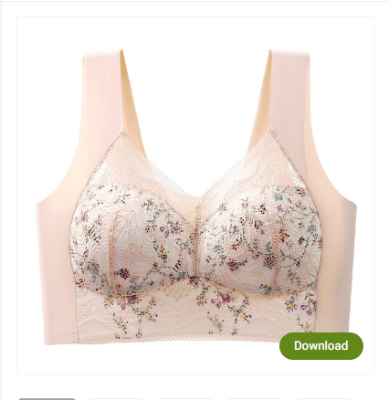 Picture of Imported New design Stylish Soft Comfortable Lace Padded Bra for Women (one piece)