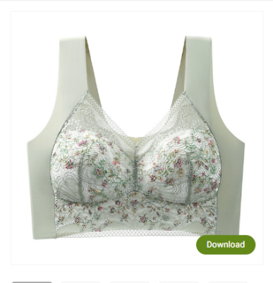 Picture of Imported New design Stylish Soft Comfortable Lace Padded Bra for Women (one piece)