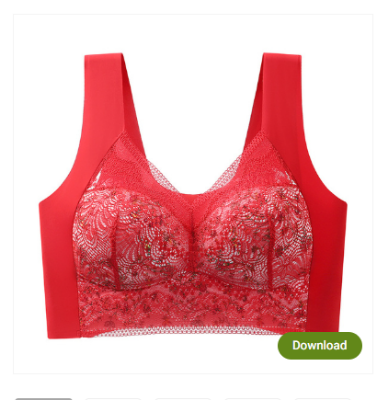 Picture of Imported New design Stylish Soft Comfortable Lace Padded Bra for Women (one piece)