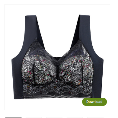 Picture of Imported New design Stylish Soft Comfortable Lace Padded Bra for Women (one piece)