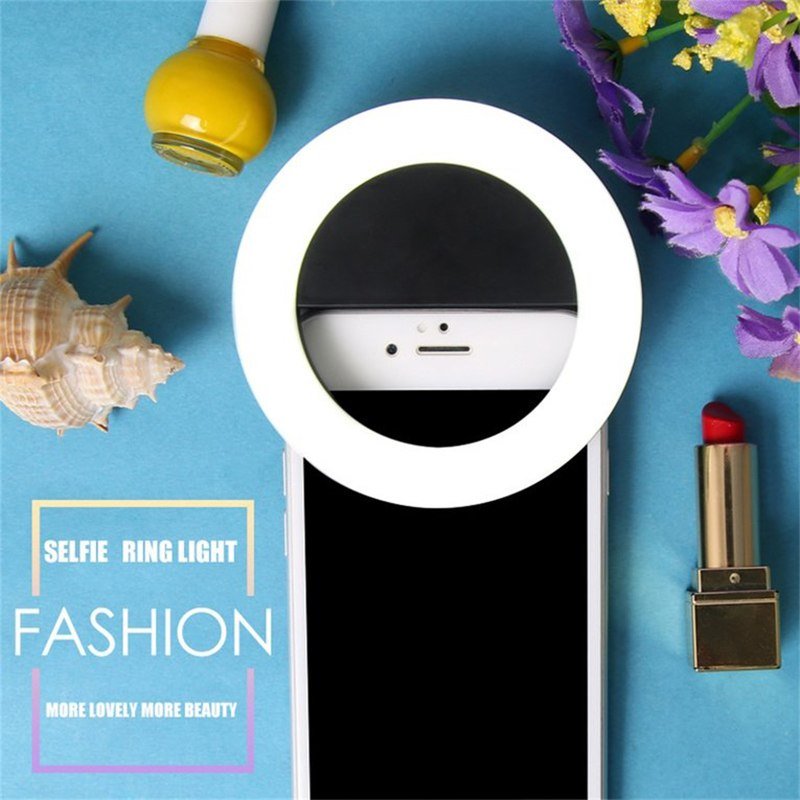 Picture of Selfie Ring Light Rechargeable Portable Mini LED Light