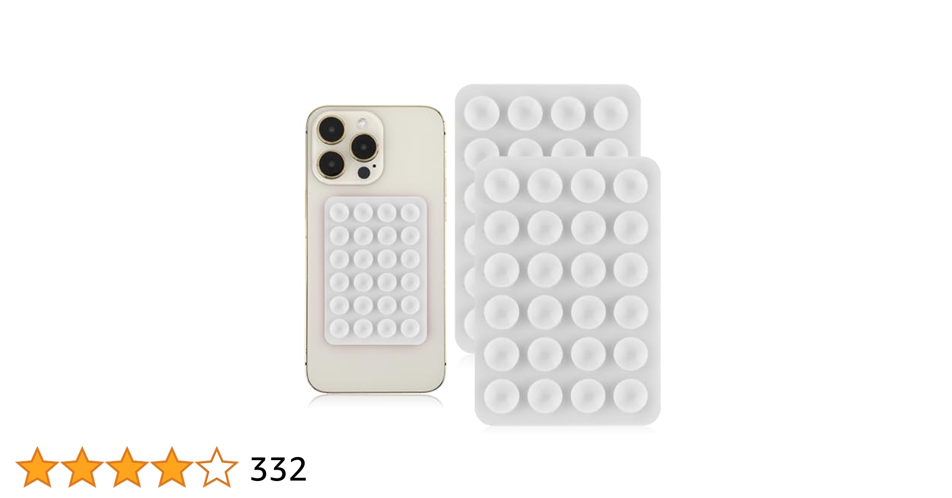 Picture of Silicone Phone Holder – Adhesive Suction Mount, Anti-Slip Hands-Free Stand
